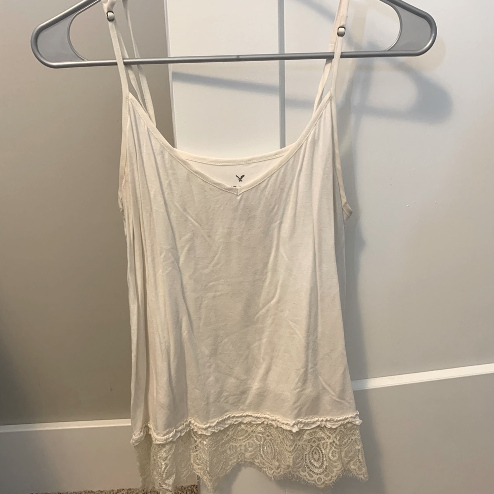 White tank top